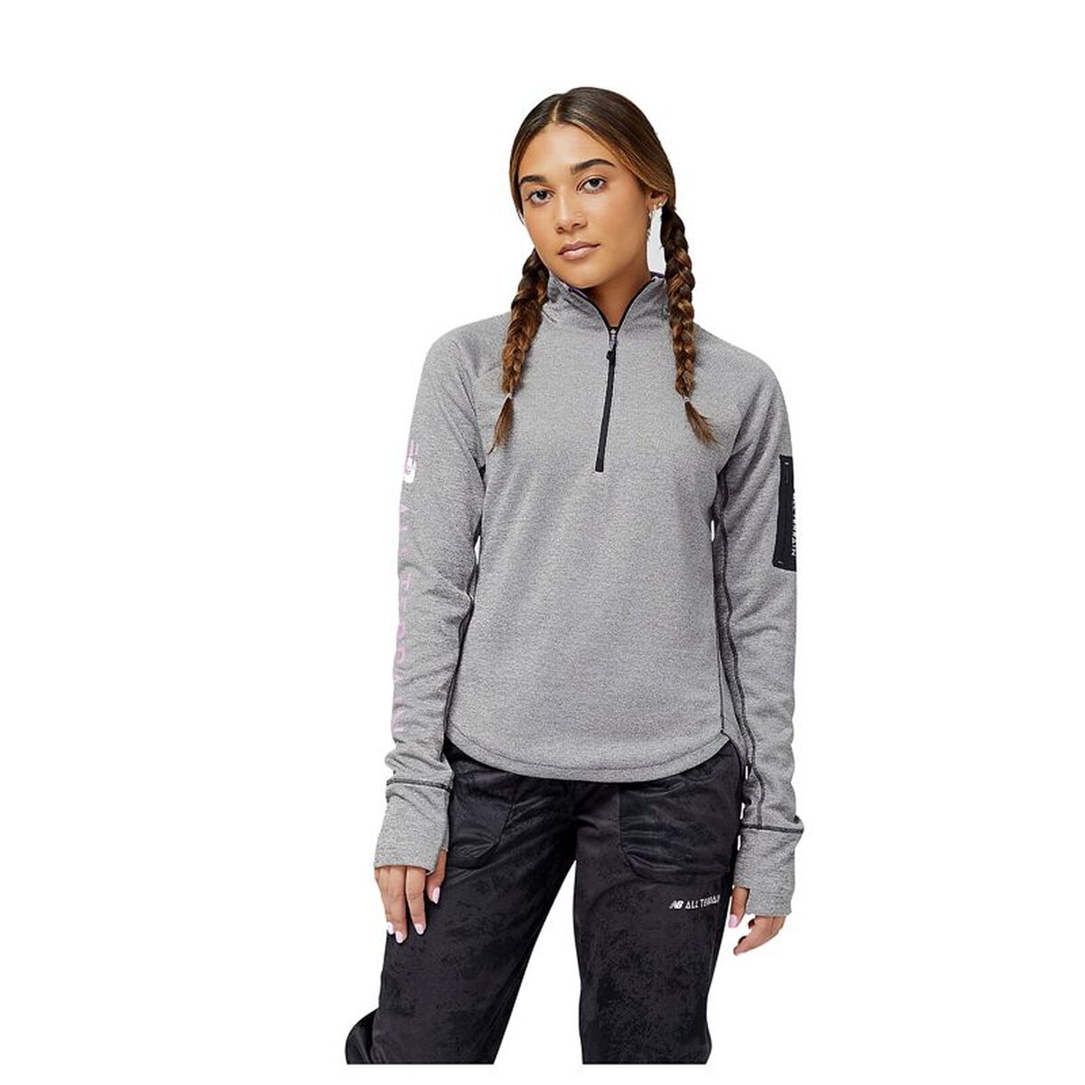 Damen Sweater New Balance Impact Run AT - Mode & Accessoires