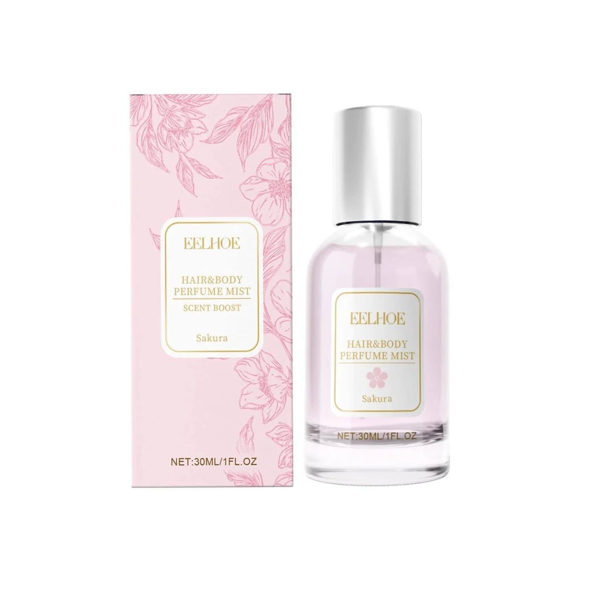 EELHOE Cherry Blossom Haar- & Körperspray – Produktansicht 3