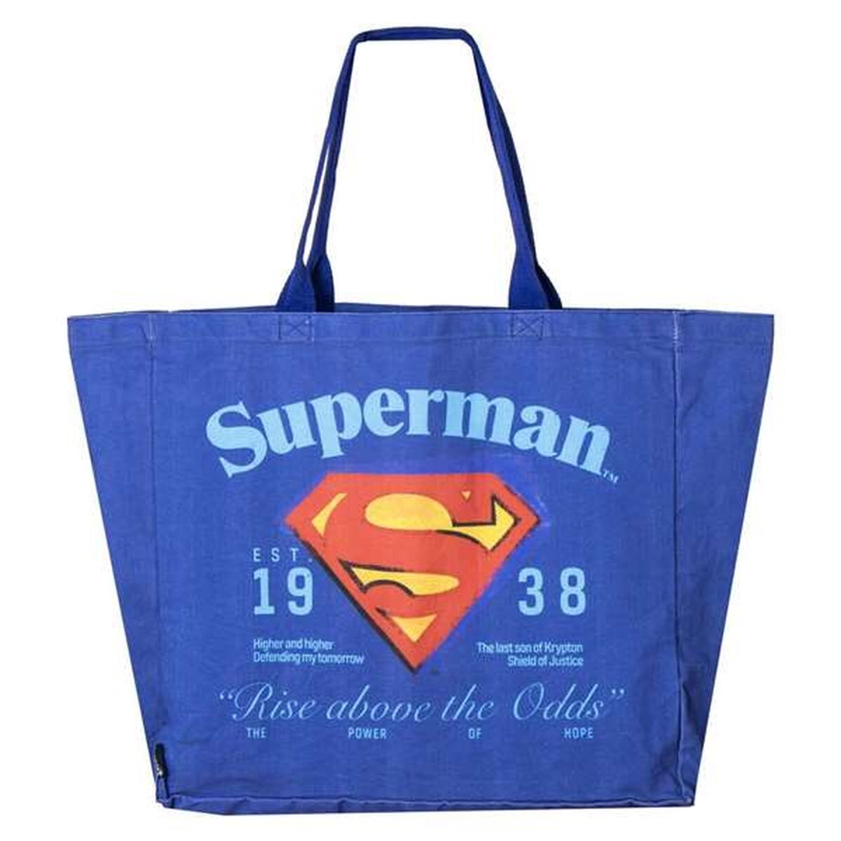 Einkaufstasche Superman Dunkelblau 48x43x17 cm