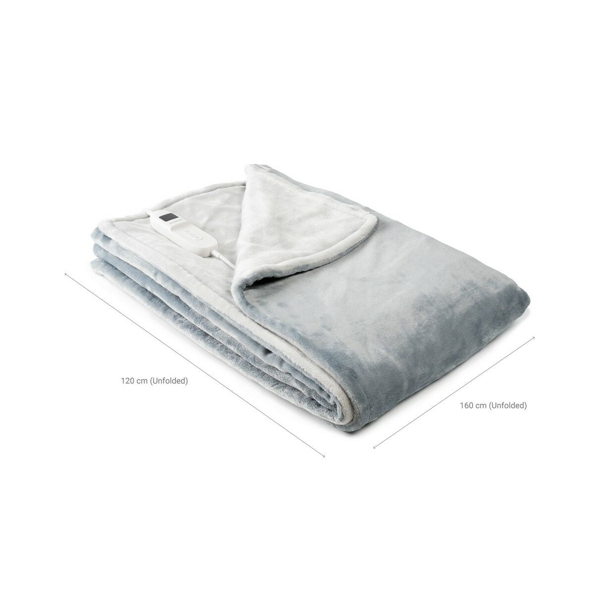 Elektrische Abdeckung Elakef InnovaGoods Grau 120x160cm