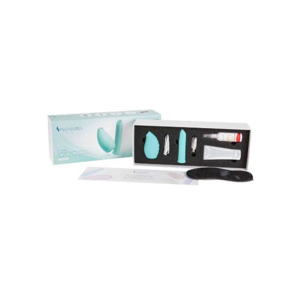 Erotik Spiel S Pleasures Kugelvibrator grün silikonbasiert