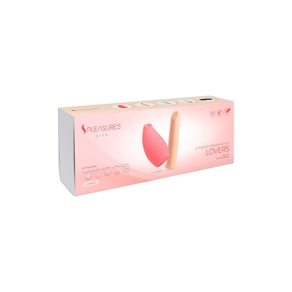 Erotik Spiel S Pleasures Kugelvibrator Orange-Koralle