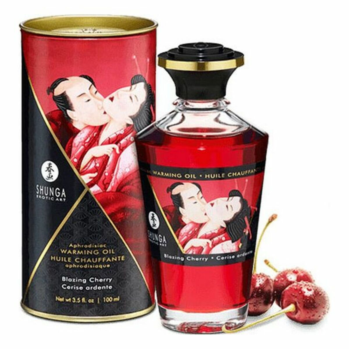 Erotisches Massageöl Shunga Cerise 100 ml kaufen