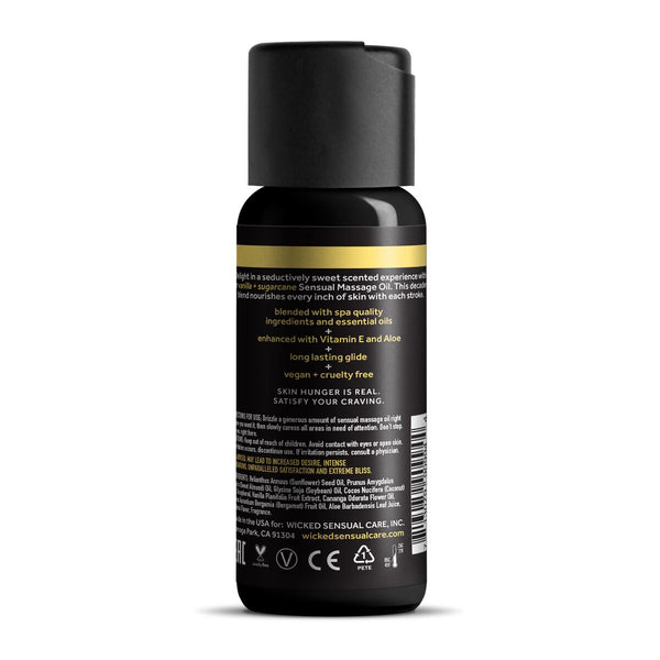Erotisches Massageöl Wicked Sensual Care Vanille 120 ml - Neuheiten