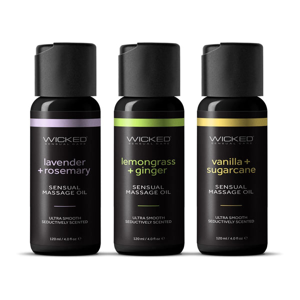 Erotisches Massageöl Wicked Sensual Care Vanille 120 ml - Neuheiten