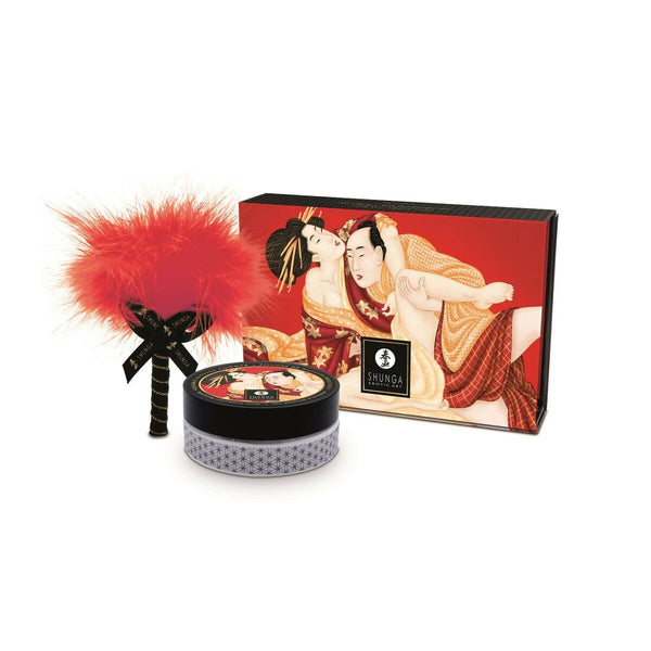 Essbarer Körperpuder Shunga Champagne Strawberries 75g - Neuheiten