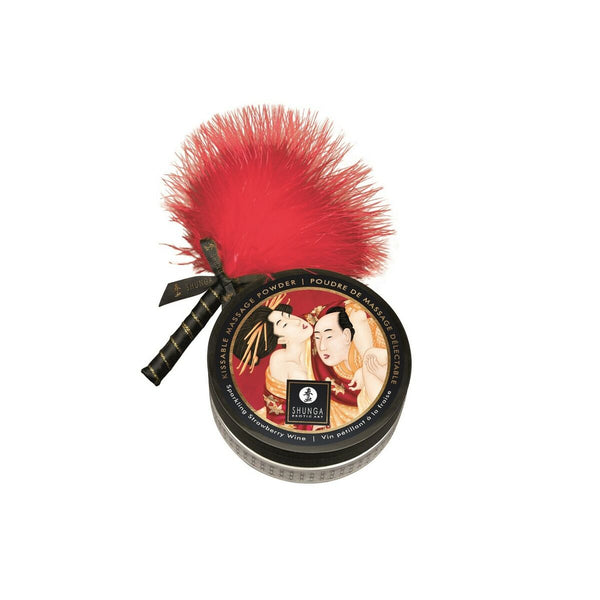 Essbarer Körperpuder Shunga Champagne Strawberries 75g - Neuheiten