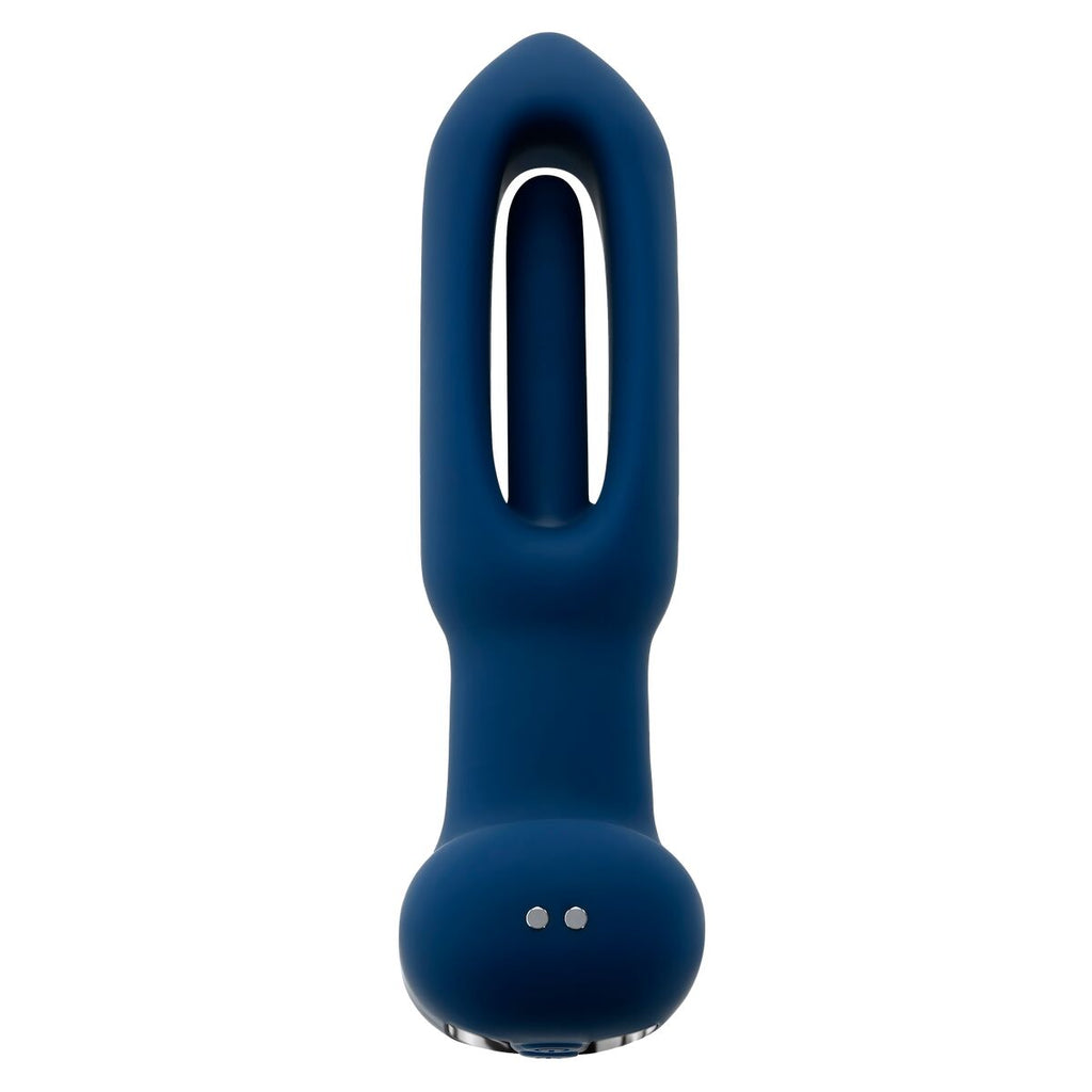Evolved Anal Plug Blau – Aufladbar wasserfest 11,4 cm - Erotik Shop