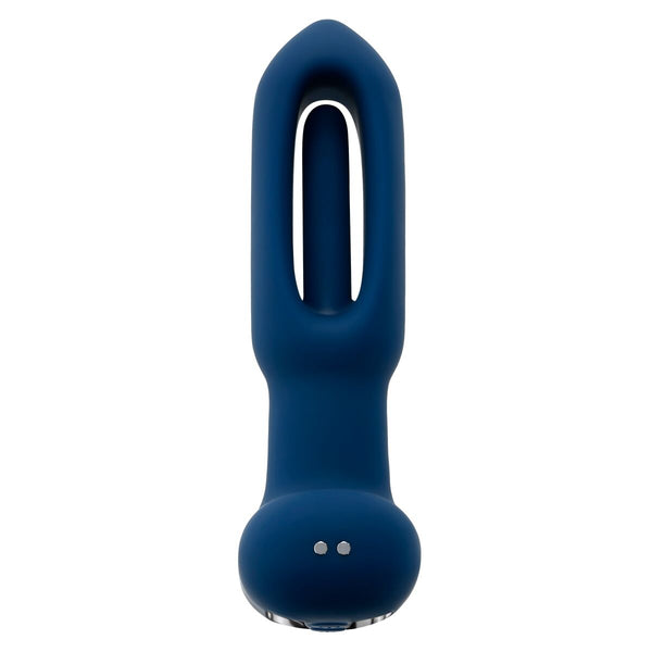 Evolved Anal Plug Blau – Aufladbar wasserfest 11,4 cm - Erotik Shop