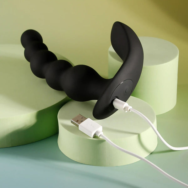 Evolved Anal-Vibrator Schwarz 10 Geschwindigkeitsstufen USB - Erotik Shop