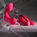 Evolved Gender X Anal Plug – Rot Silikon 12 Geschwindigkeiten - Erotik Shop