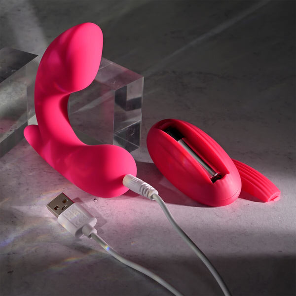 Evolved Gender X Anal Plug – Rot Silikon 12 Geschwindigkeiten - Erotik Shop