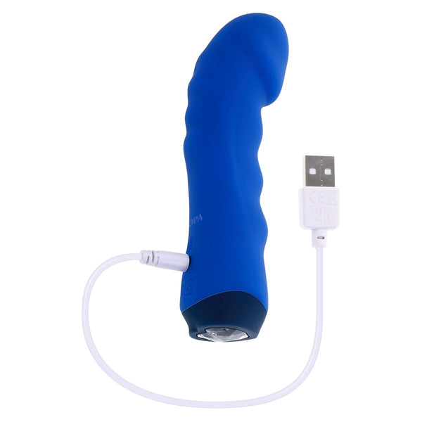 Evolved Selopa Kugelvibrator Blau Silikon wasserfest - Erotik Shop