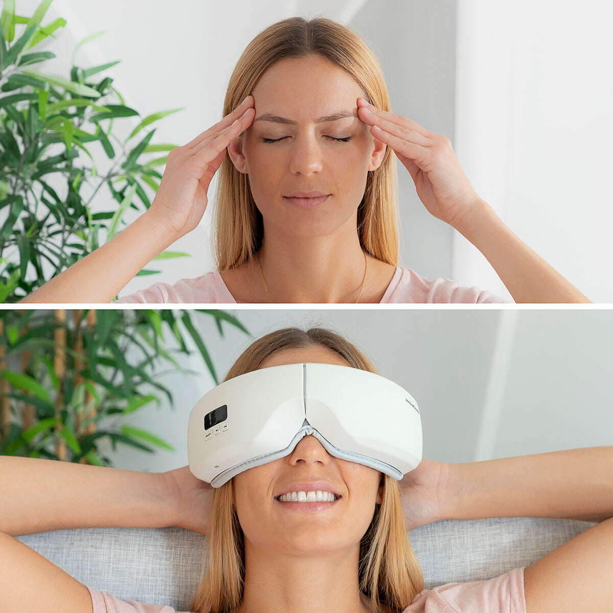 Eyesky Augenmassagegerät 4-in-1 das beim Einschlafen