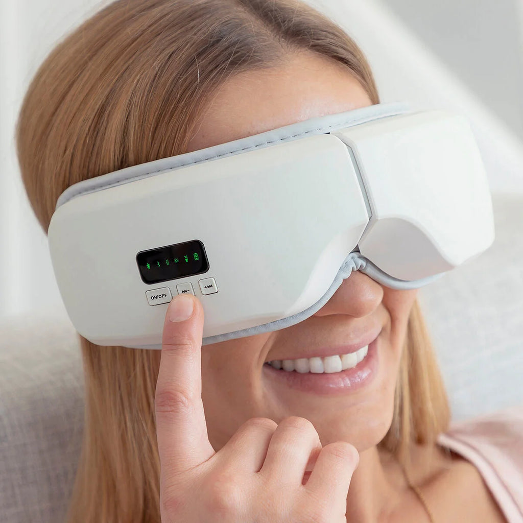 Eyesky Augenmassagegerät 4-in-1 das beim Einschlafen