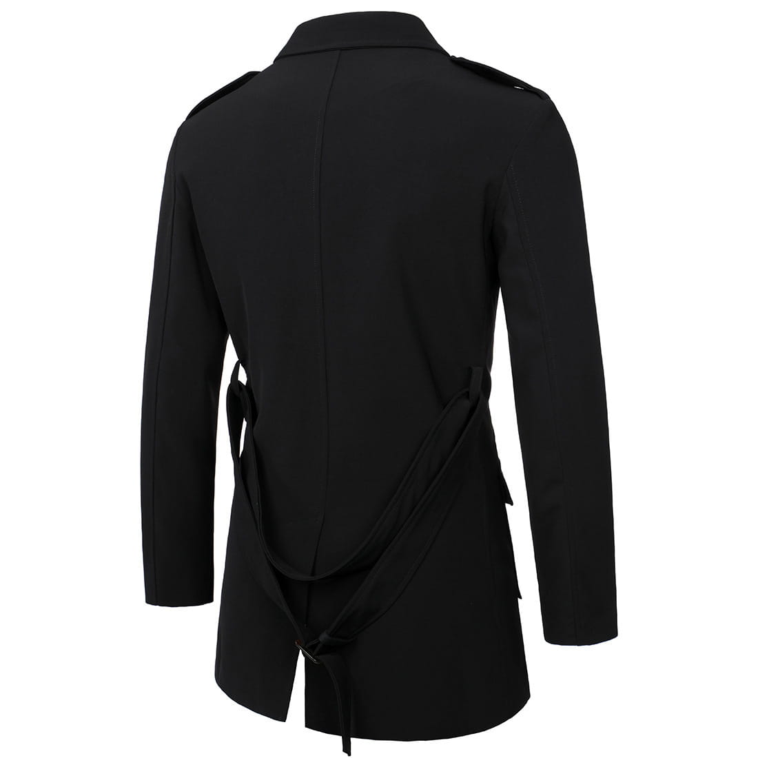 Herren Outdoor-Trenchcoat, mittellang