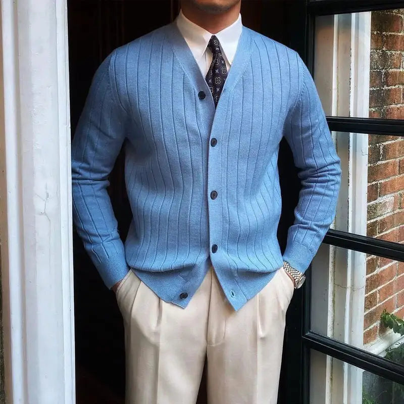 Herren Strickcardigan für Herbst & Winter