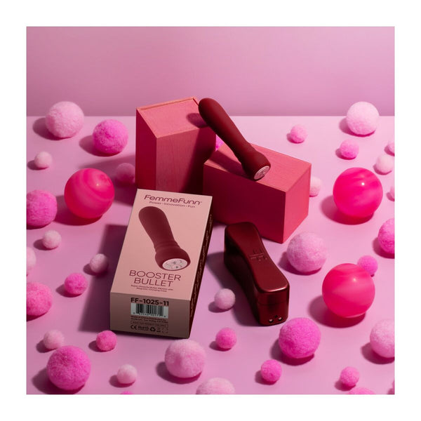 FemmeFunn Kugelvibrator Rot Aufladbar Ergonomisch - Erotik Shop