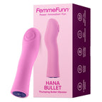 FemmeFunn Rosa Mini Vibrator aus Silikon wasserfest - Erotik Shop