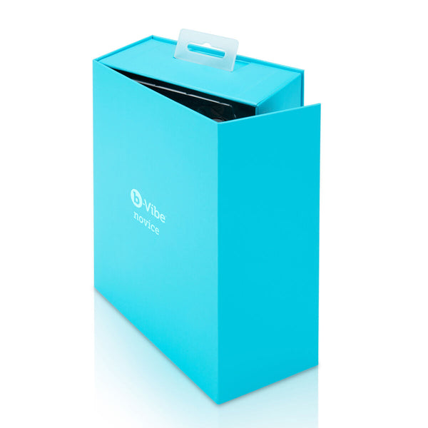 Fernbedienbarer Analplug B-Vibe NOVICE Schwarz aus Silikon - Erotik Shop