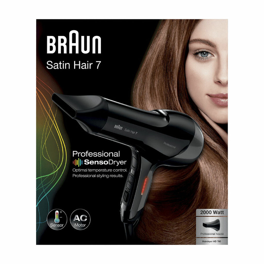 Föhn Braun Satin Hair 7 HD 780 2000 W Schwarz - Neuheiten