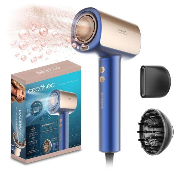 Föhn Cecotec DryGlam Nano Plasma Blue 1600 W Blau - Neuheiten