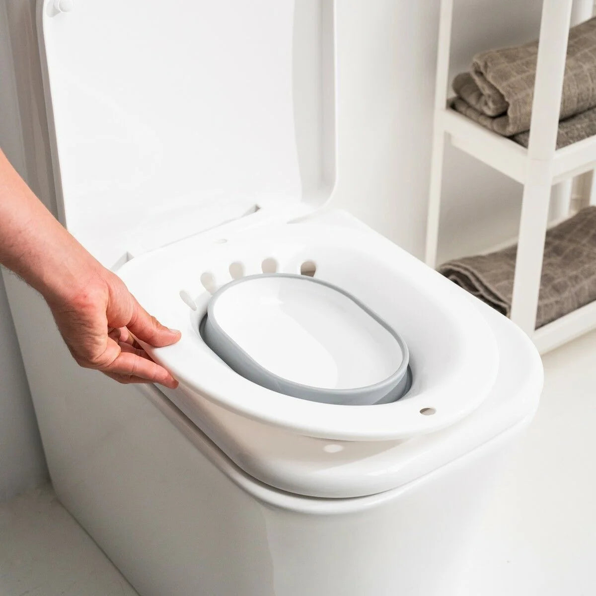 Fopobi klappbares WC-Bidet, 1,5 L – Produktansicht 2