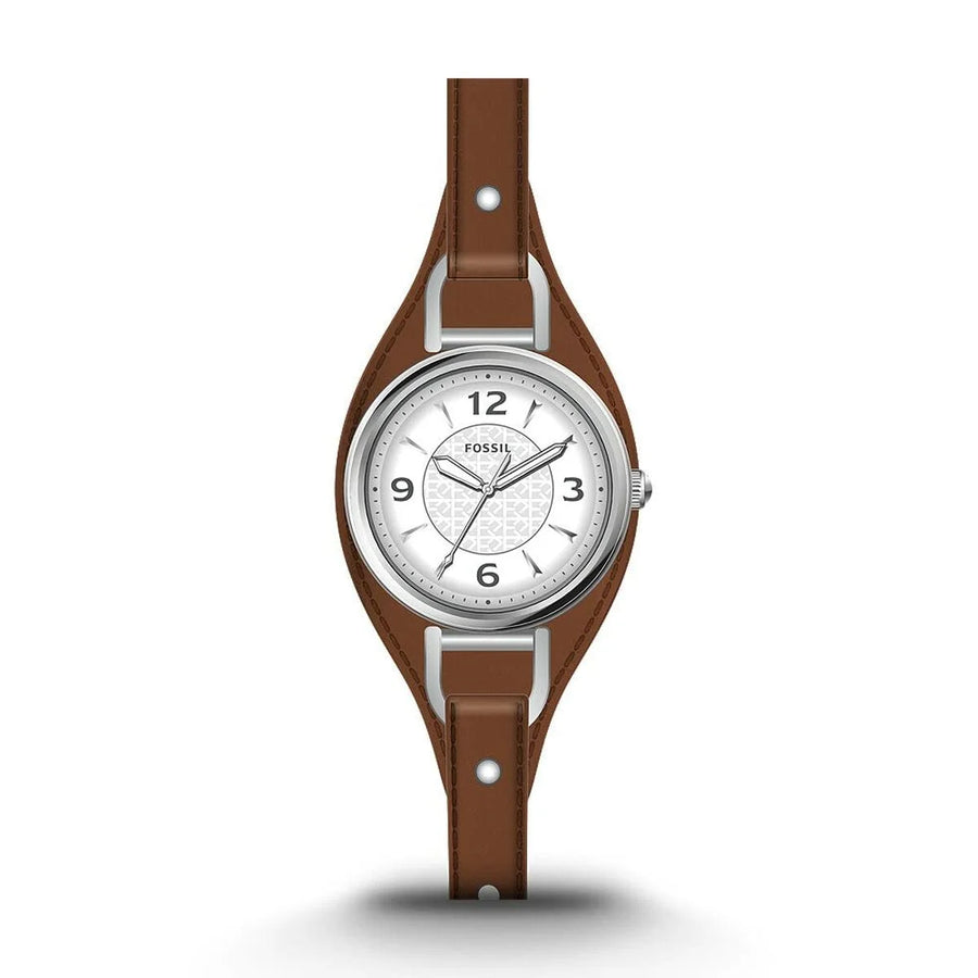 Fossil ES5214 Damenuhr Edelstahl Schwarz 36 mm
