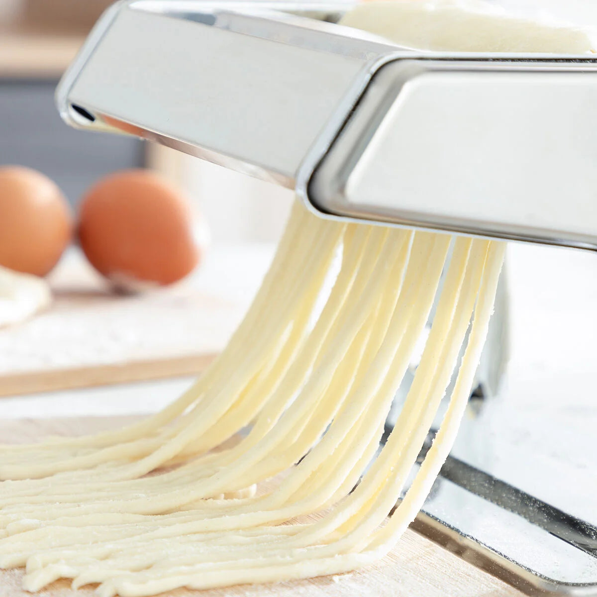 Maschine zur Herstellung frischer Nudeln mit Rezepten Frashta – Produktansicht 5