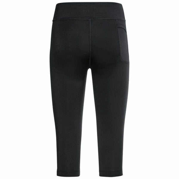 Frauen Odlo 34 Essential Schwarz Sport-Dreiviertelhosen - Sport & Freizeit