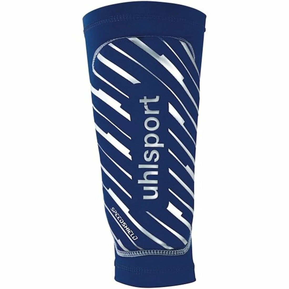 Uhlsport Speedshield Fußball-Schienbeinschoner – Blau – Detailansicht 2