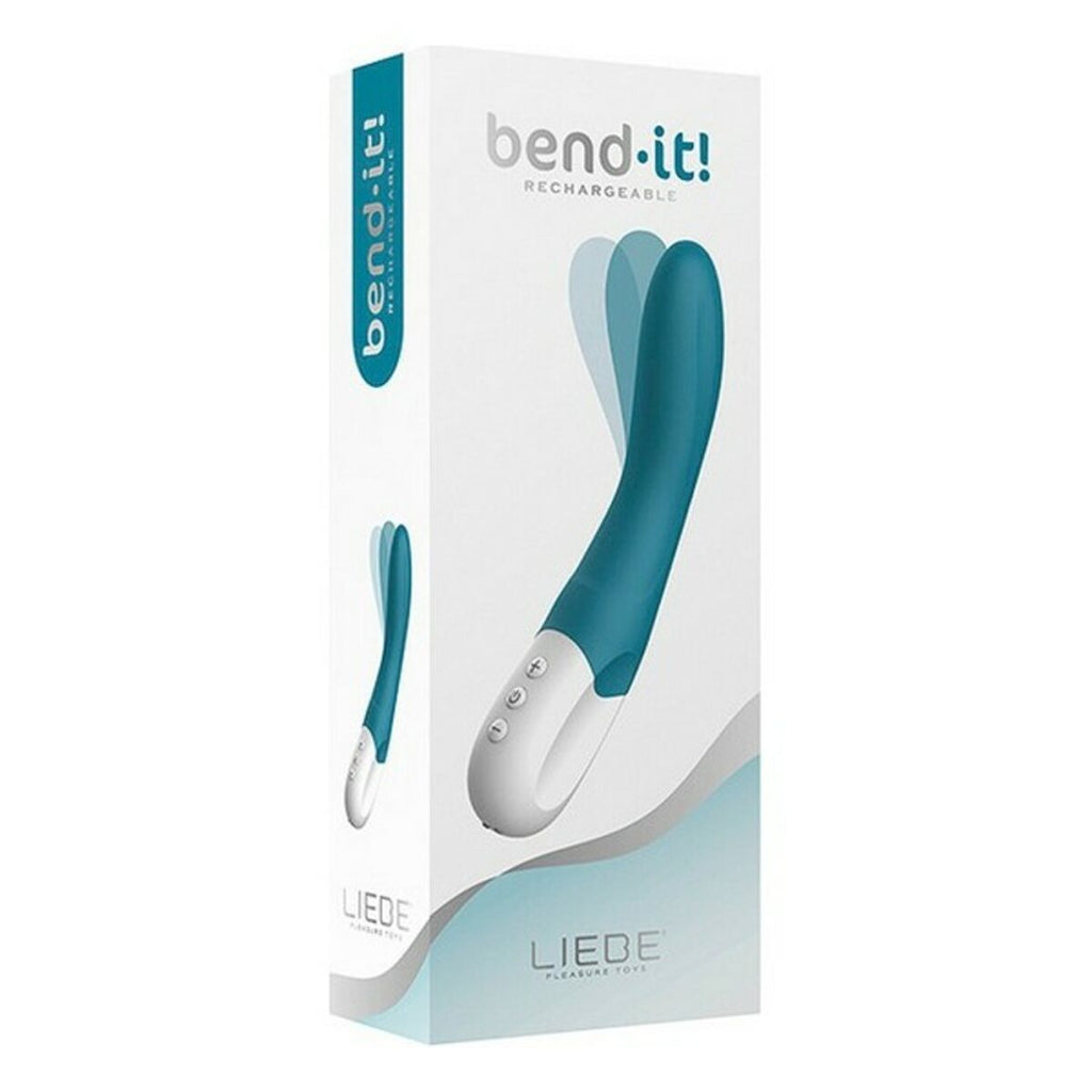 G-Punkt Vibrator Liebe Bend It Dunkelblau – Silikon - Erotik Shop
