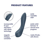 G Punkt Vibrator Satisfyer Dunkelblau kaufen
