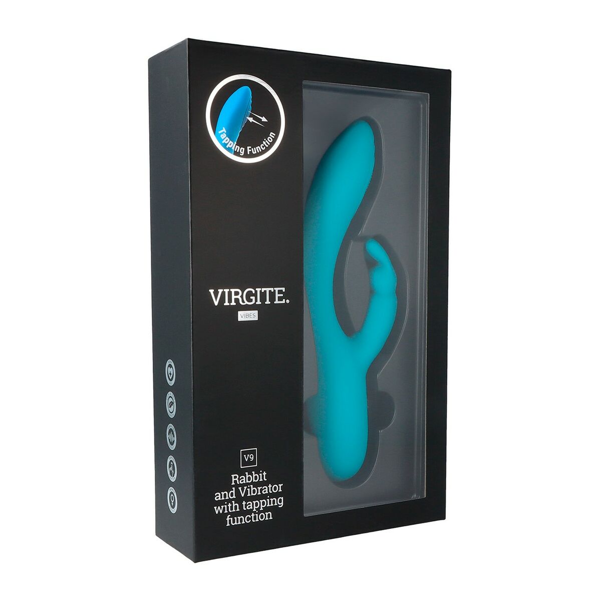 G Punkt Vibrator Virgite Blau für intensive - Erotik Shop