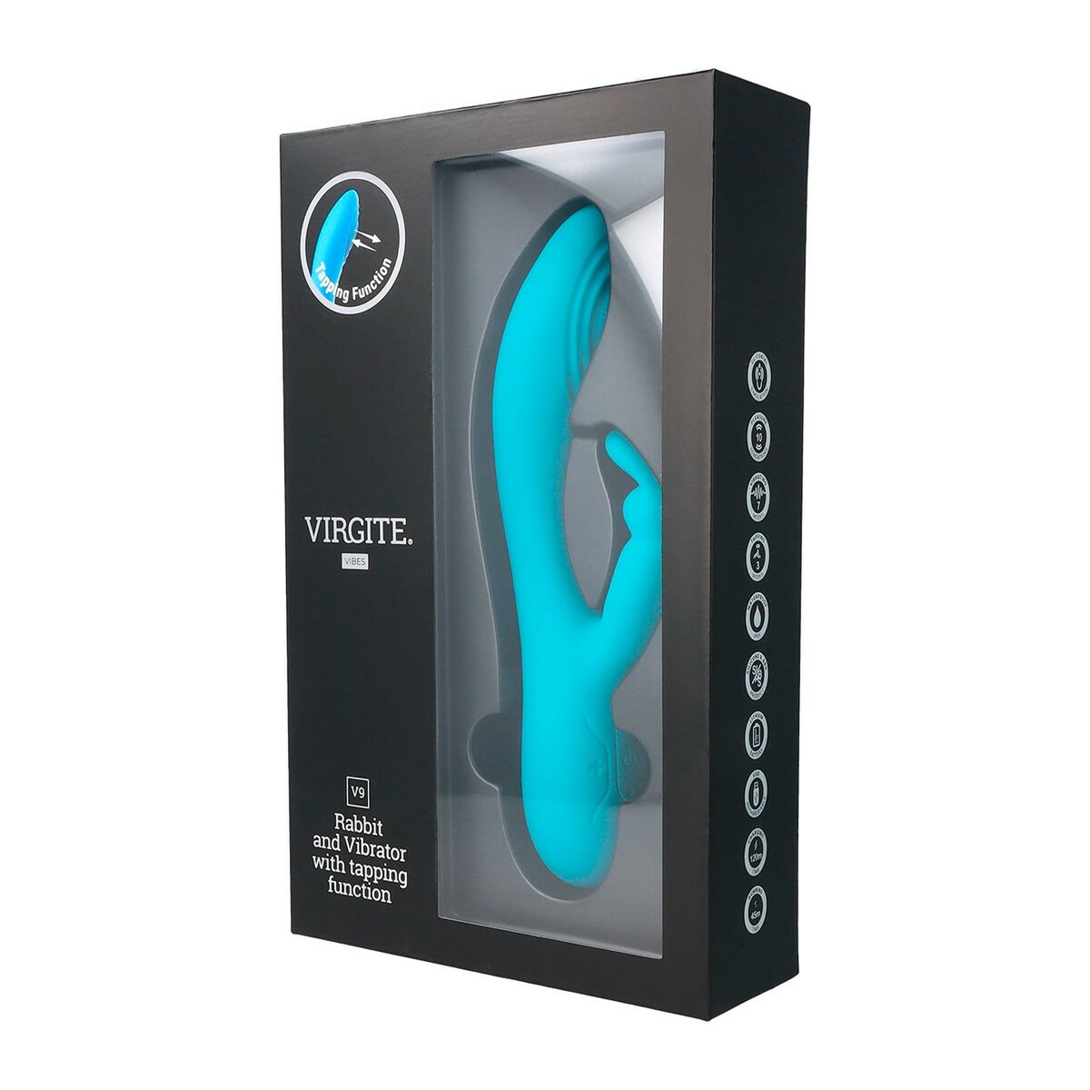 G Punkt Vibrator Virgite Blau für intensive - Erotik Shop