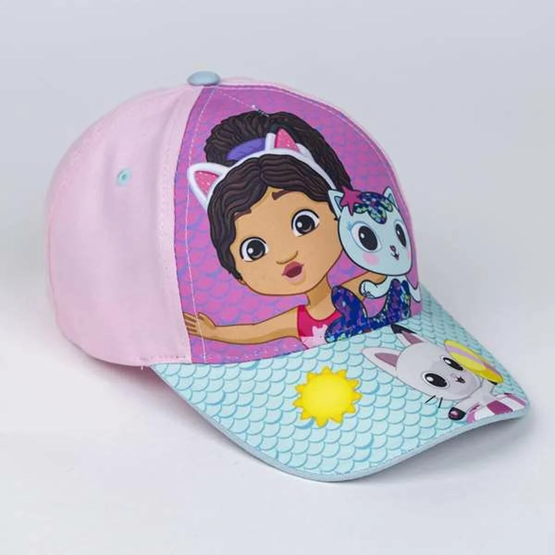 Gabby's Dollhouse Kinder-Cap – Türkis – Detailansicht 1