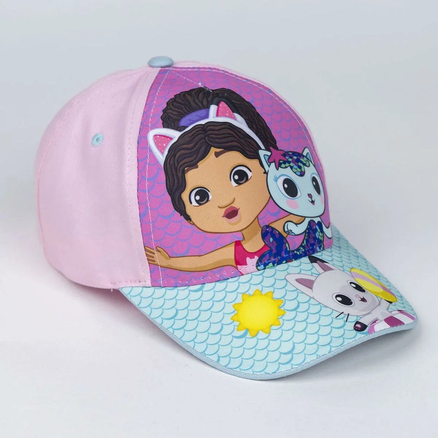 Kinder-Cap Gabby's Dollhouse Rosa Türkis 51 cm