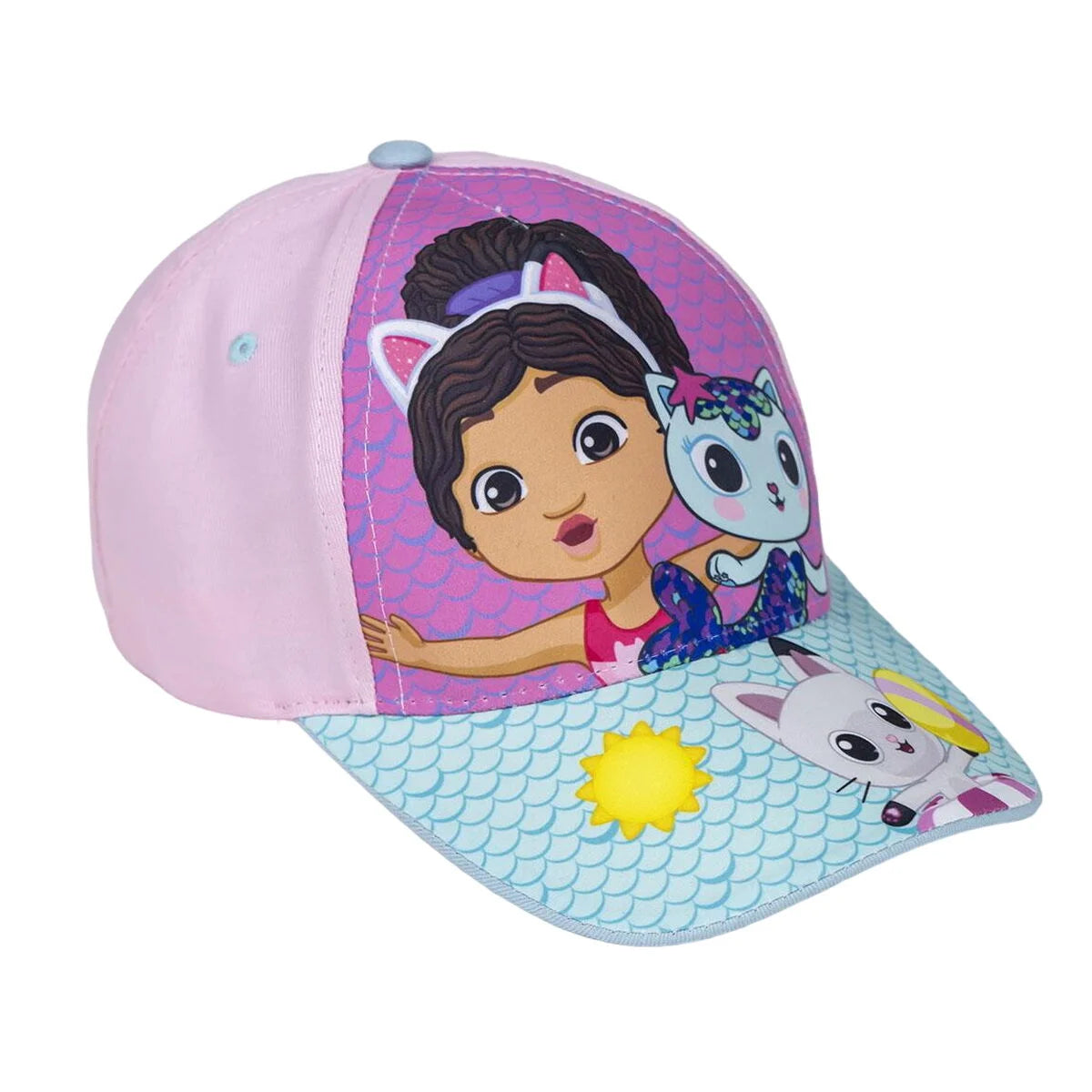 Gabby's Dollhouse Kinder-Cap – Türkis – ausgewählte Produktansicht