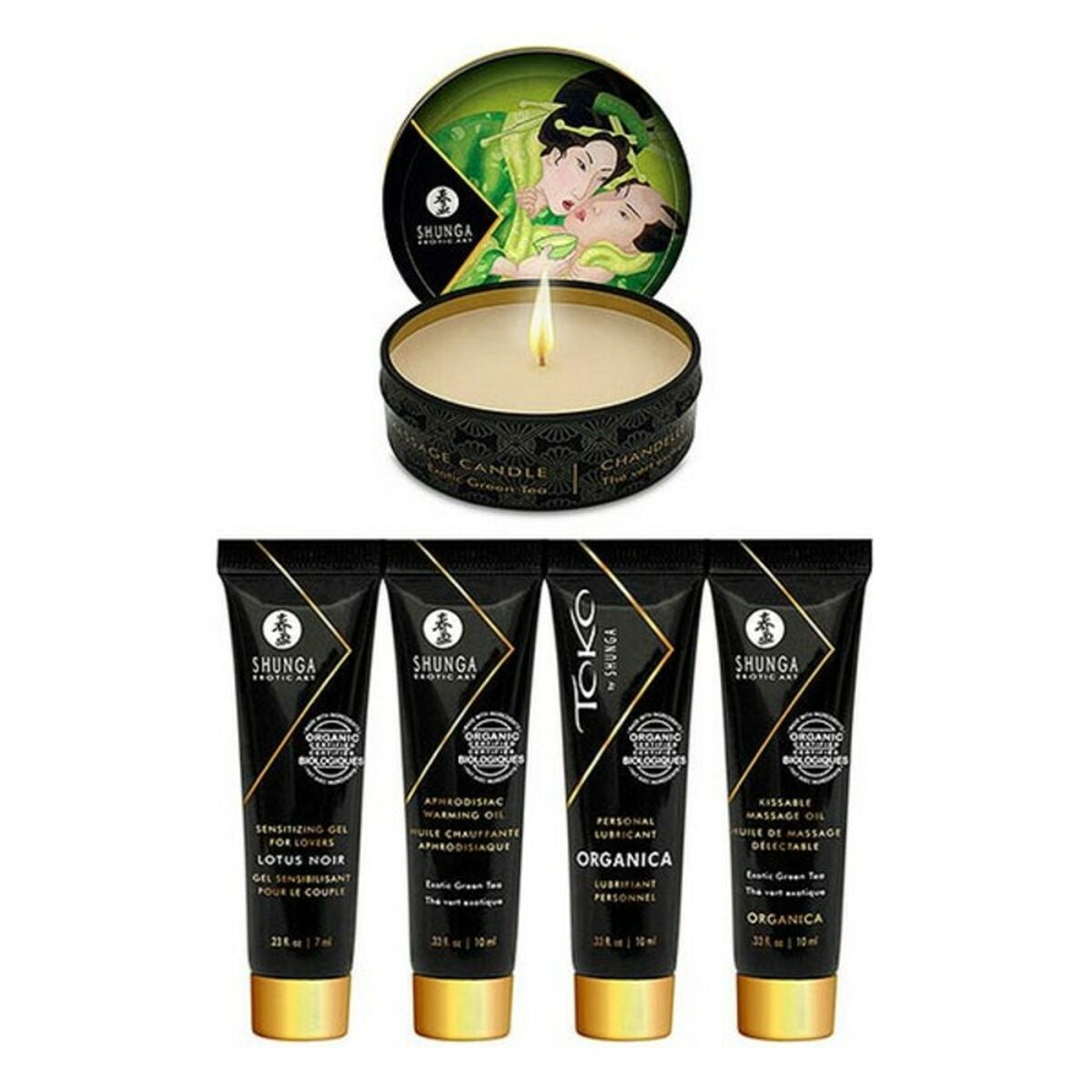 Geisha Organica Exotic Green Tea Geschenkset Shunga