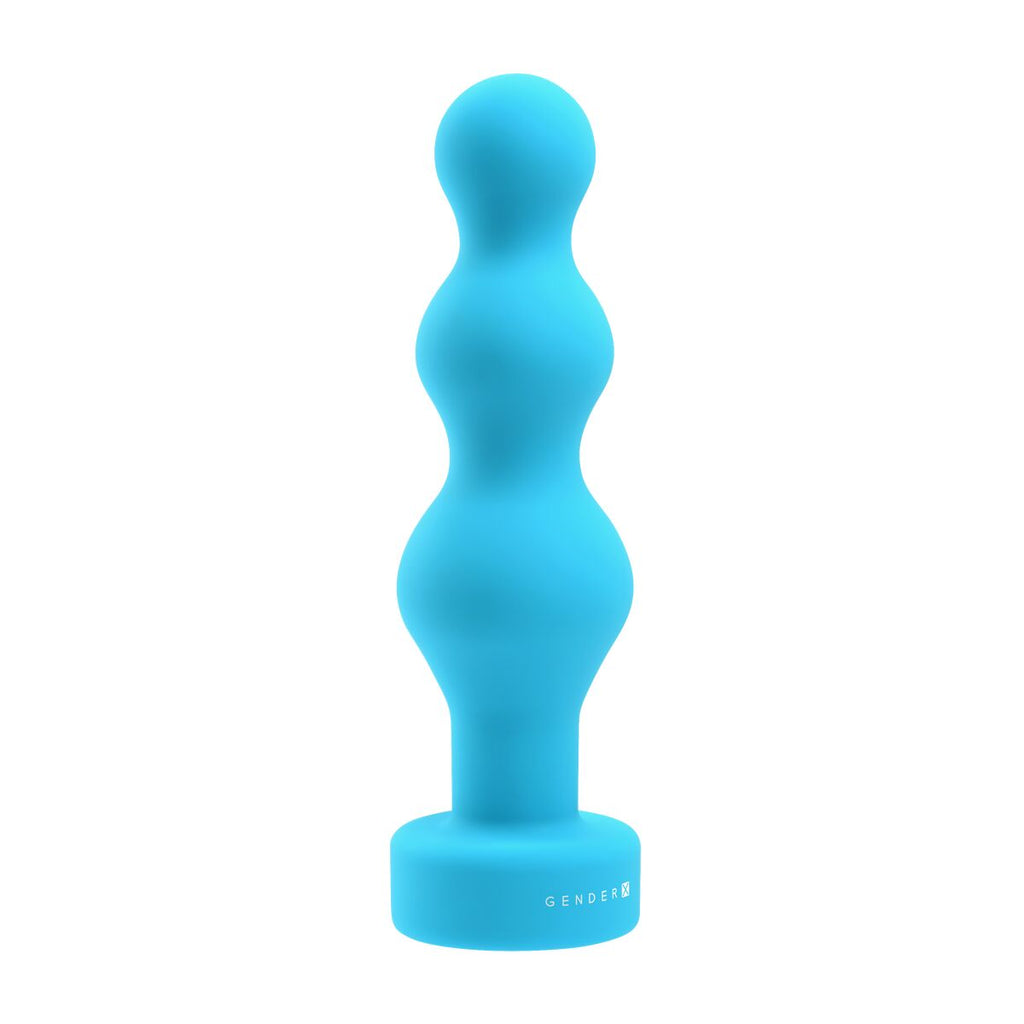 Gender X Anal-Vibrator Blau – Aufladbar Silikon diskret - Erotik Shop