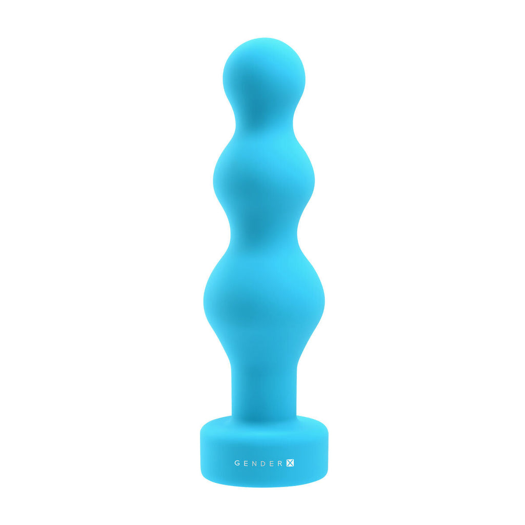 Gender X Anal-Vibrator Blau – Aufladbar Silikon diskret - Erotik Shop