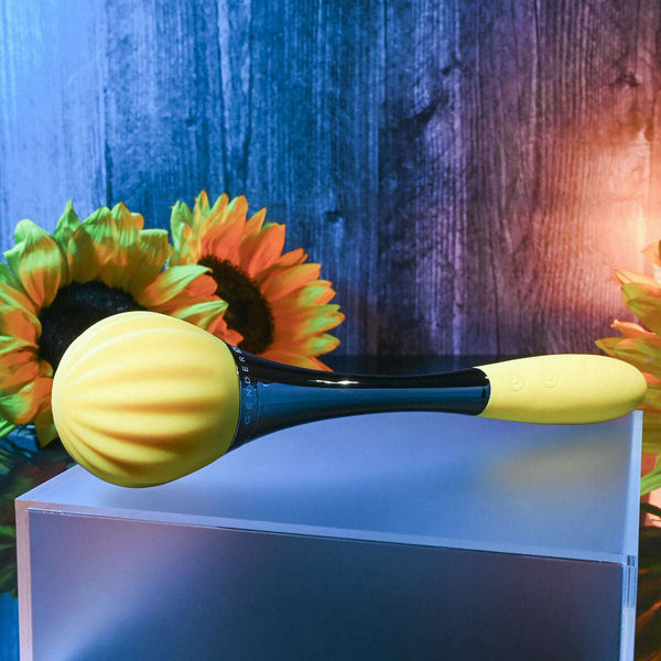 Gender X Gelbe Silikon Erotic Massagevorrichtung aufladbar - Erotik Shop