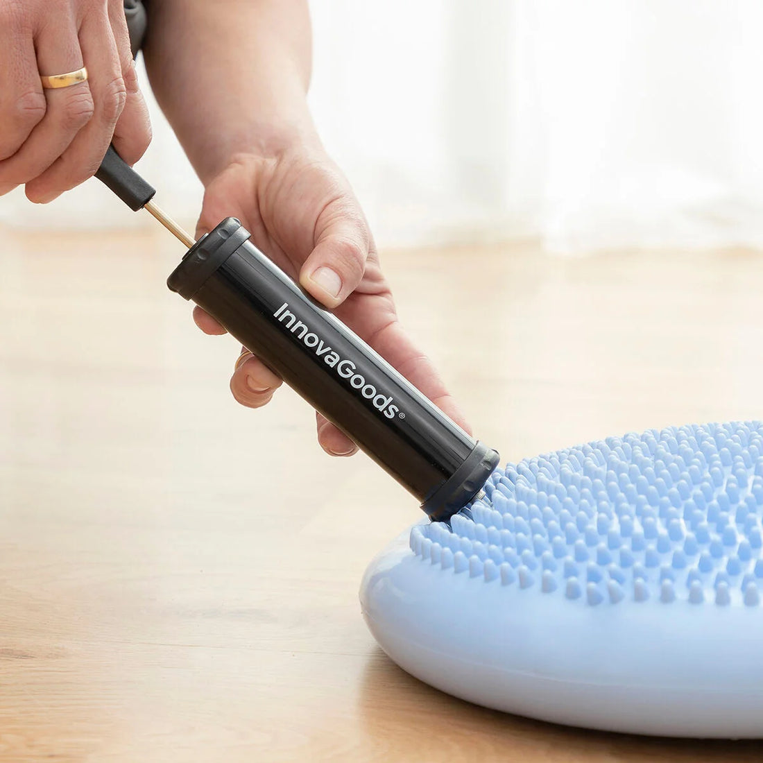 Gleichgewichts-Kissen mit Pumpe Cushport – Detailansicht 3