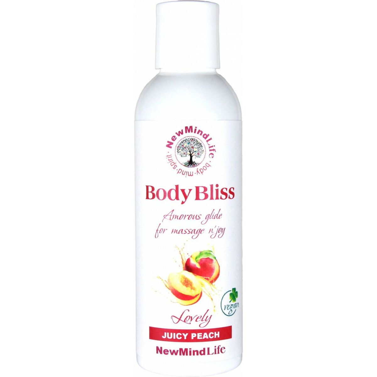 Gleitmittel Erdbeere Nature Body 100 ml Pfirsich - Sex & Sinnlichkeit Pflege und Stimulation