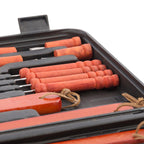 Handkoffer Barbacoa innovative Barbecue Box 18 Stücke