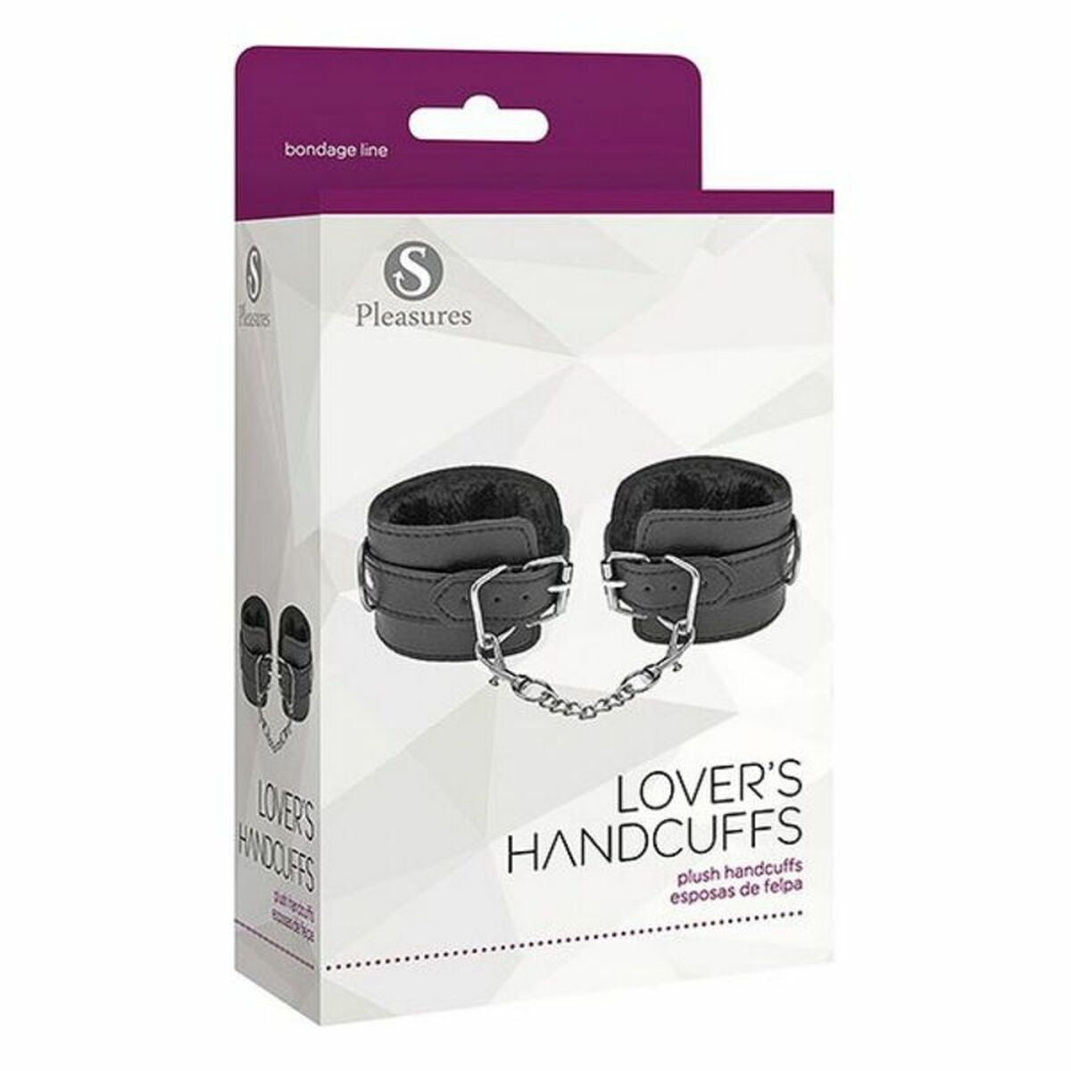 Handschellen S Pleasures schwarz silberfarben online