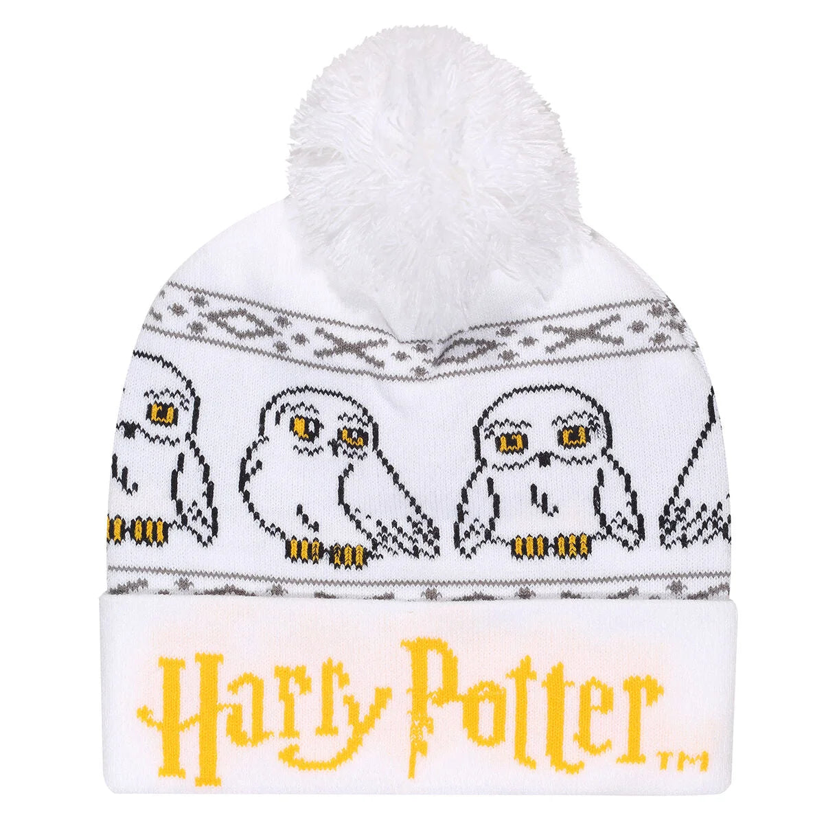Harry Potter Hedwig Beanie – Weiß – ausgewählte Produktansicht
