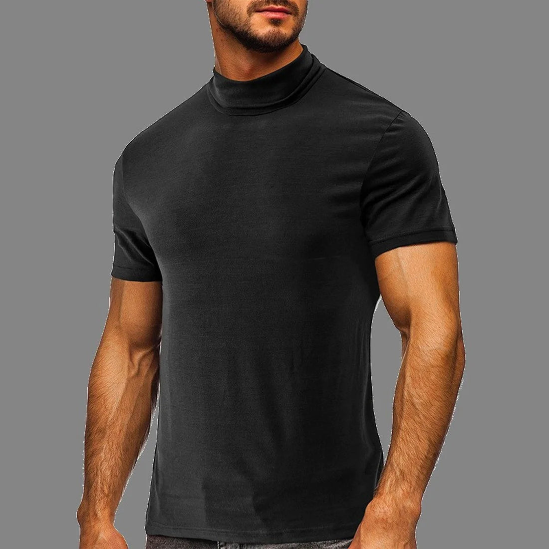 Herren Basic-Unterziehshirt – Detailansicht 1