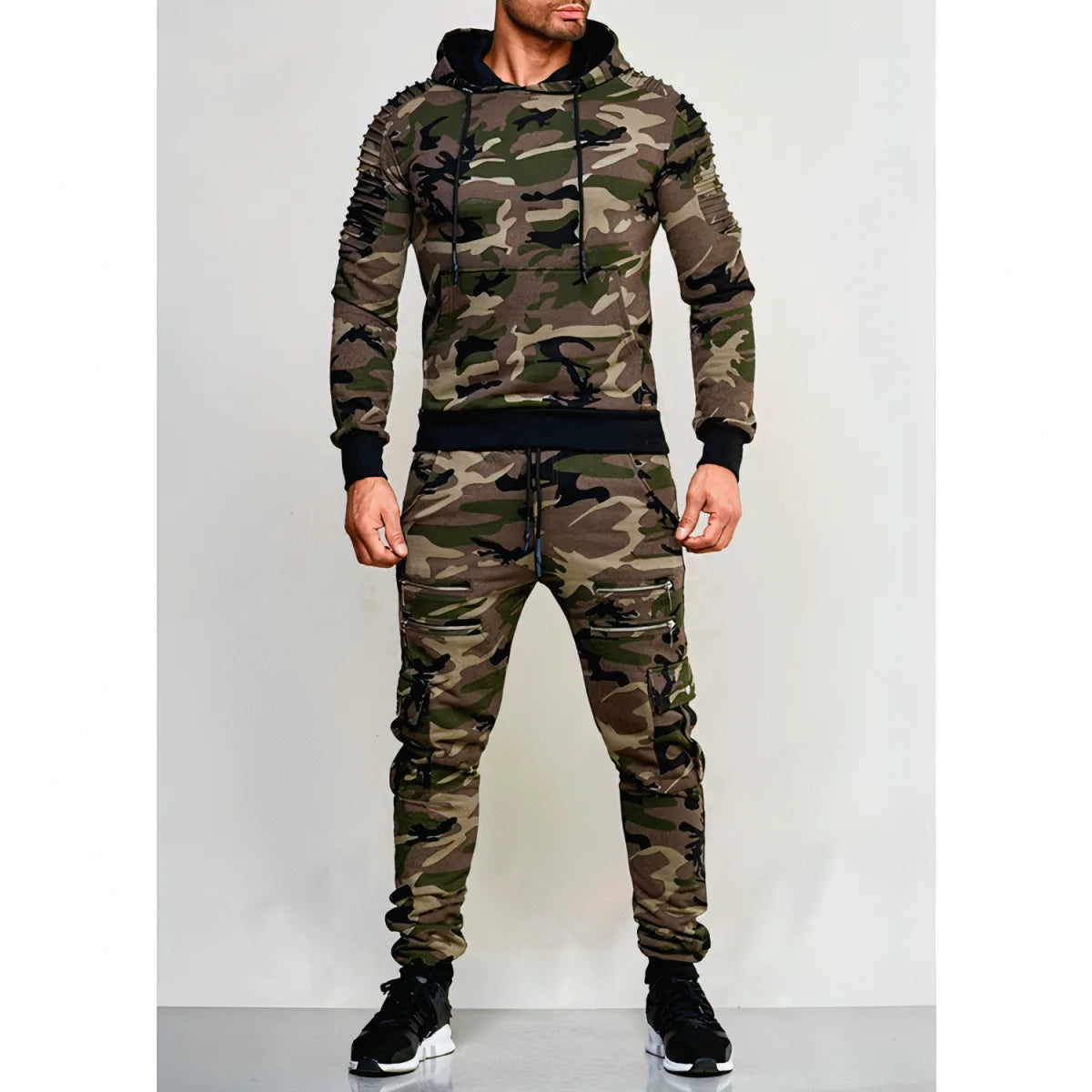 Herren Camouflage-Trainingsanzug Outdoor