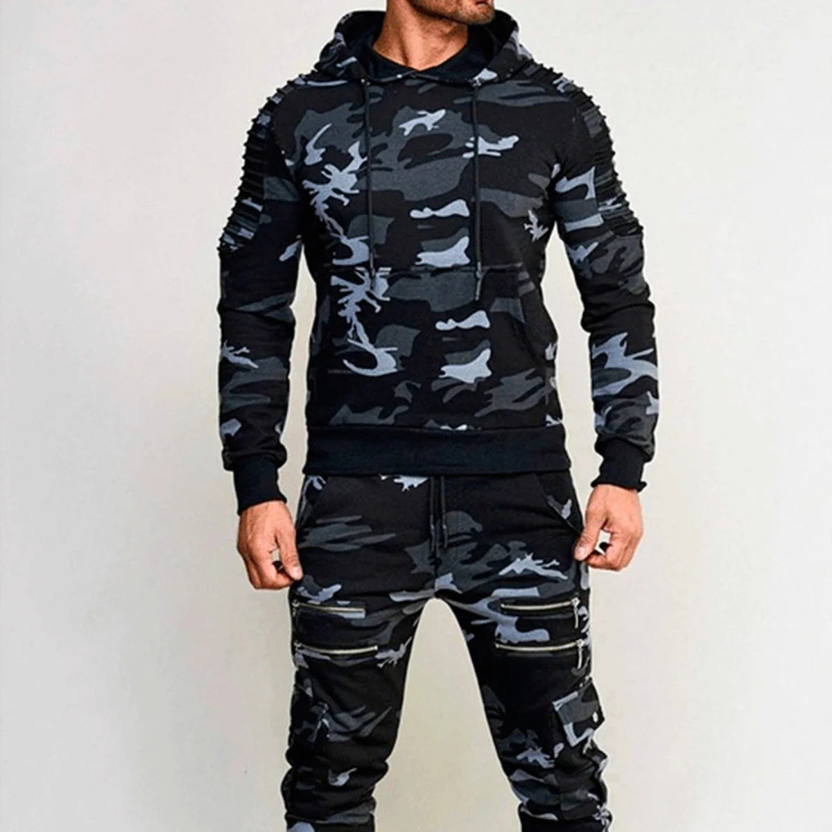 Herren Camouflage-Trainingsanzug Outdoor